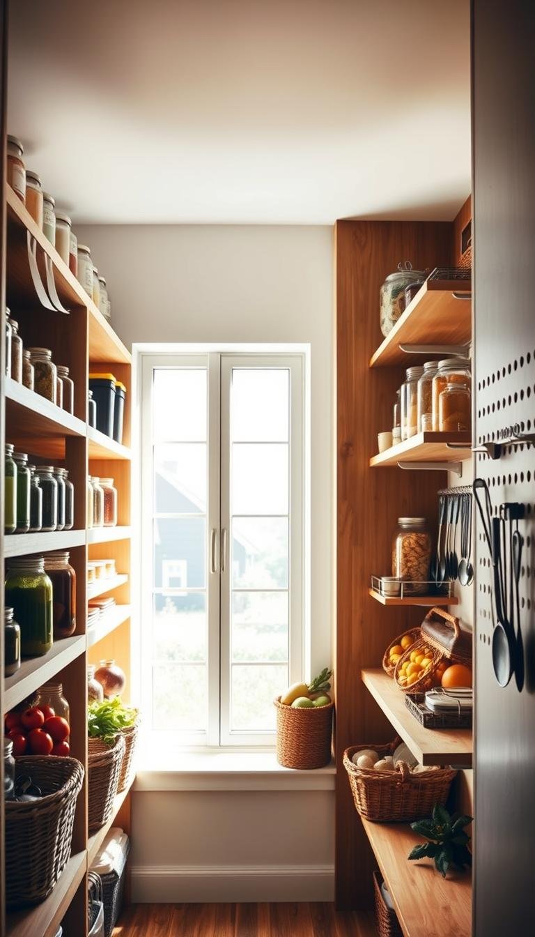 DIY pantry organization