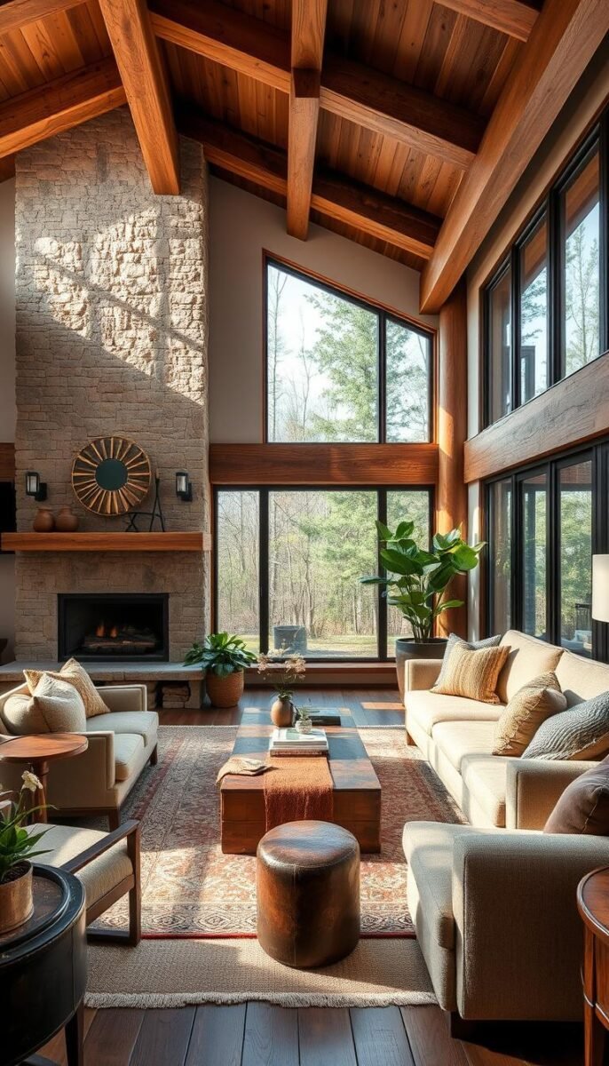 Read more about the article Modern Rustic: Blending Rustic Charm and Contemporary Flair