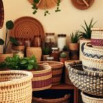 Boho Storage: Chic & Functional Baskets