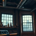 Elevate Your Urban Living Room with Industrial Decor