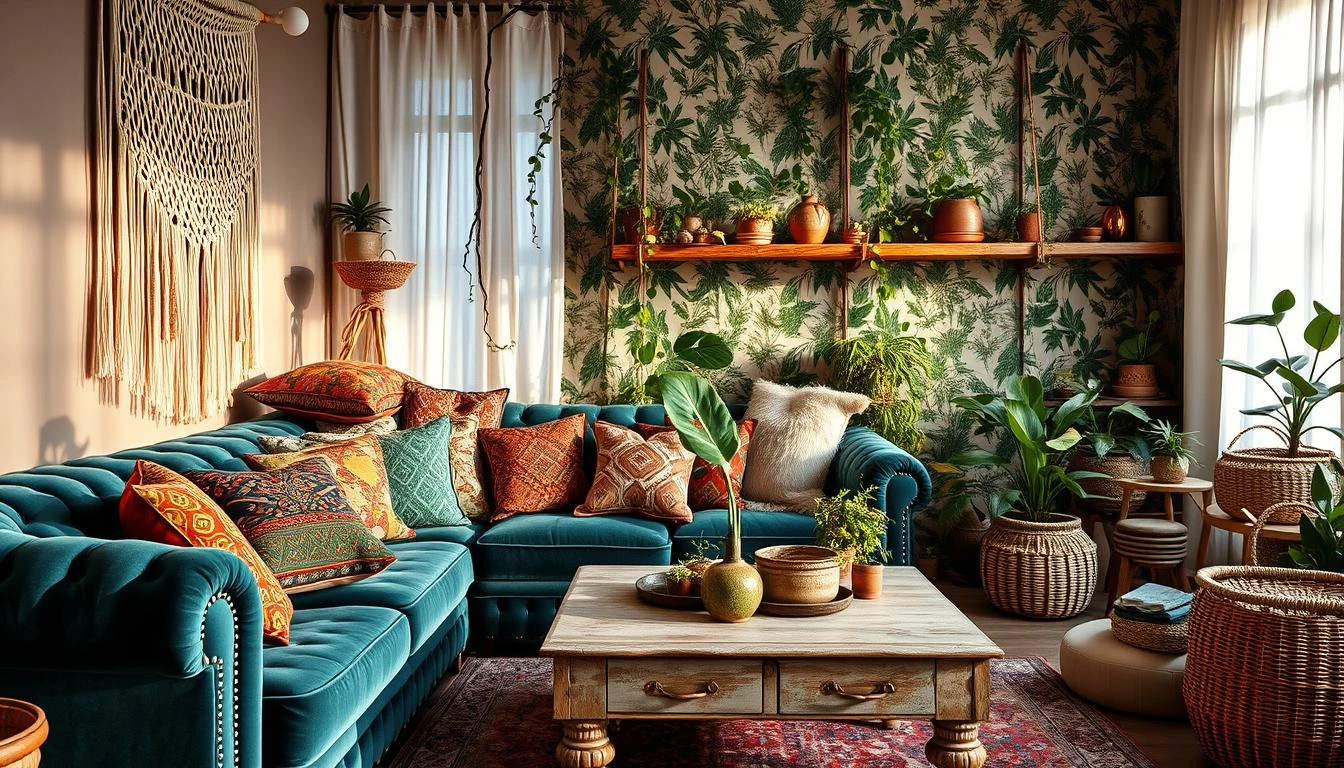 Read more about the article Learn About Playing with Vibrant Colors in Boho Decor for Your Home