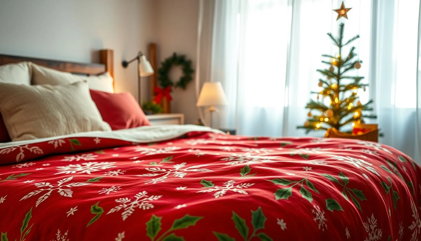 christmas bedspread